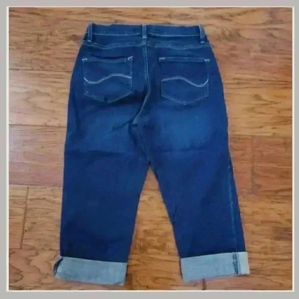 Lee's Platinum Label Cropped Jeans Size 4 - Picture 2 of 5